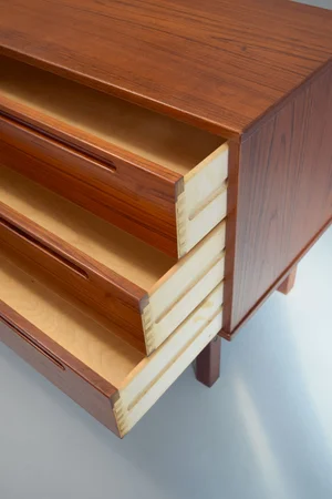 Nils Jonsson Small Teak Dresser Sold Vintage Modern Maine