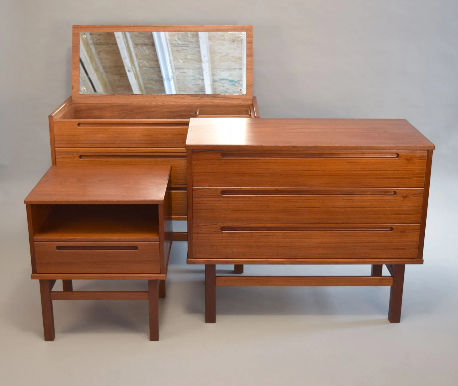 Nils Jonsson Small Teak Dresser Sold Vintage Modern Maine