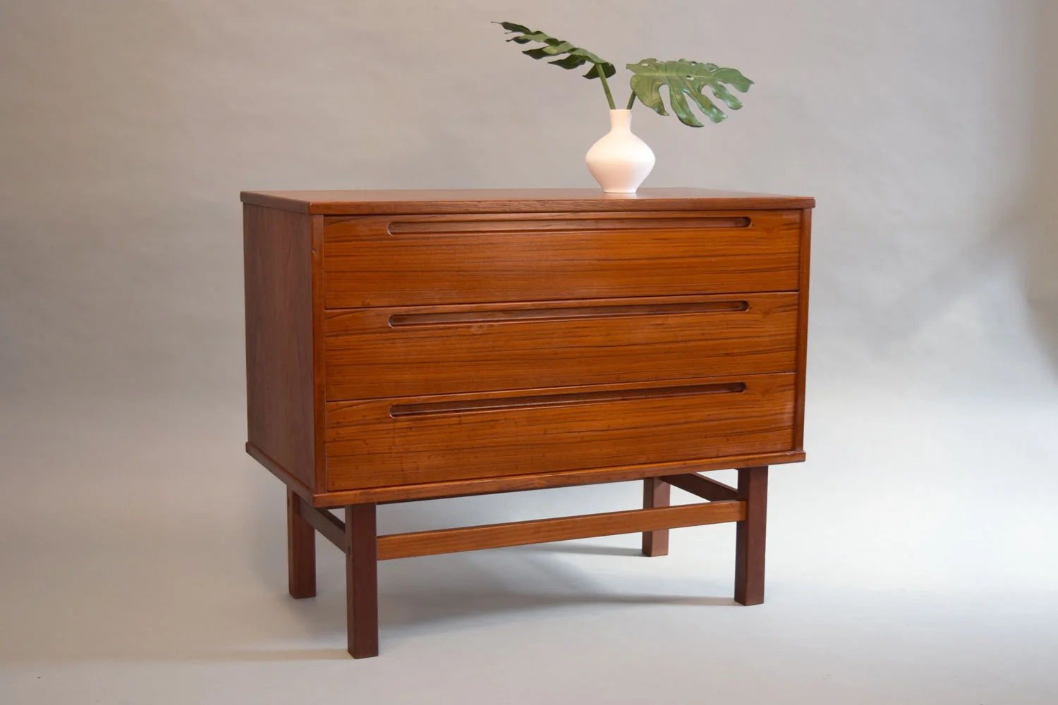 Nils Jonsson Small Teak Dresser Sold Vintage Modern Maine