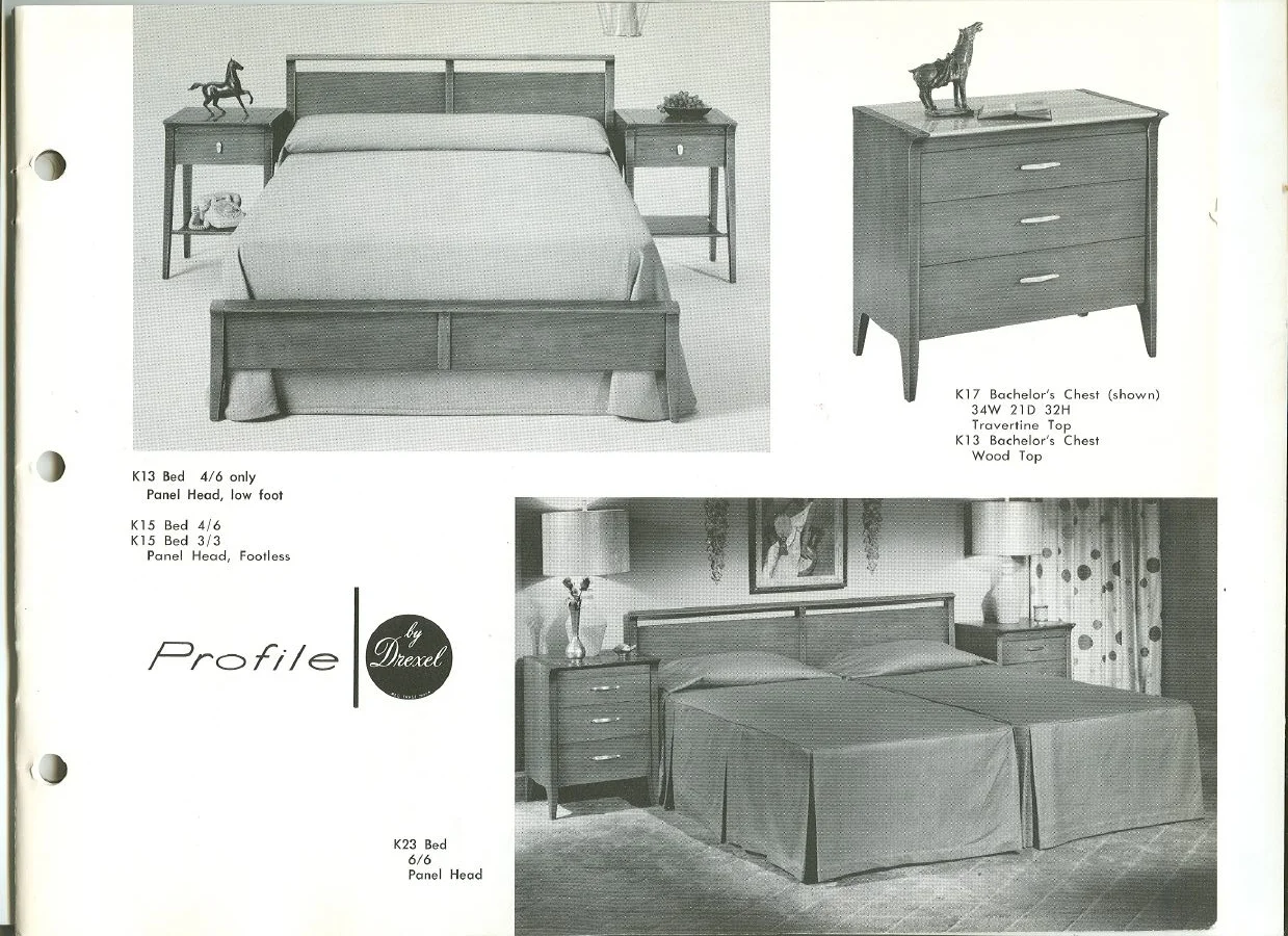 1950 S Walnut Dresser By John Van Koert For Drexel Sold