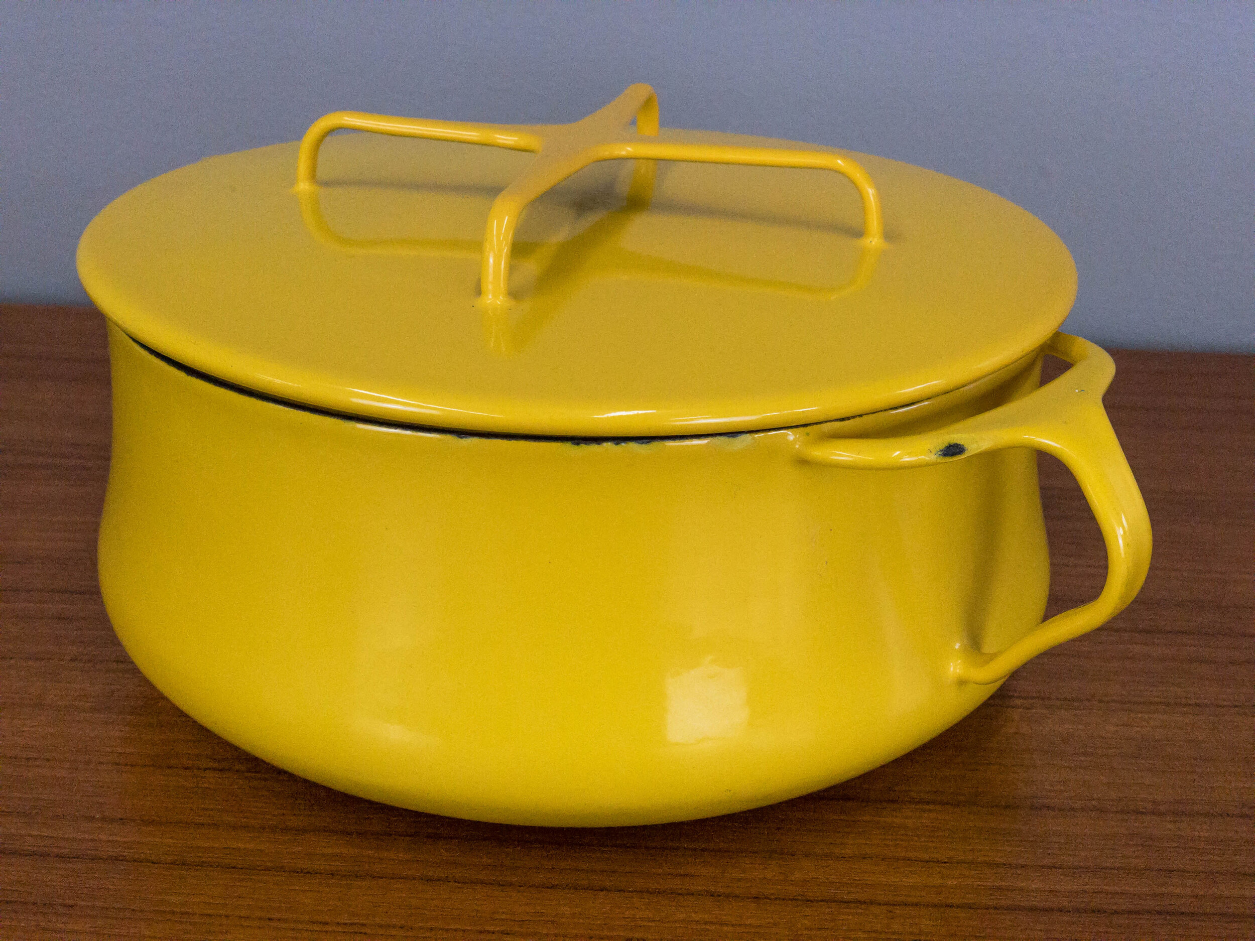 Sold at Auction: 3PC DANSK KOBENSTYLE AND FIESTA LOT. TWO YELLOW