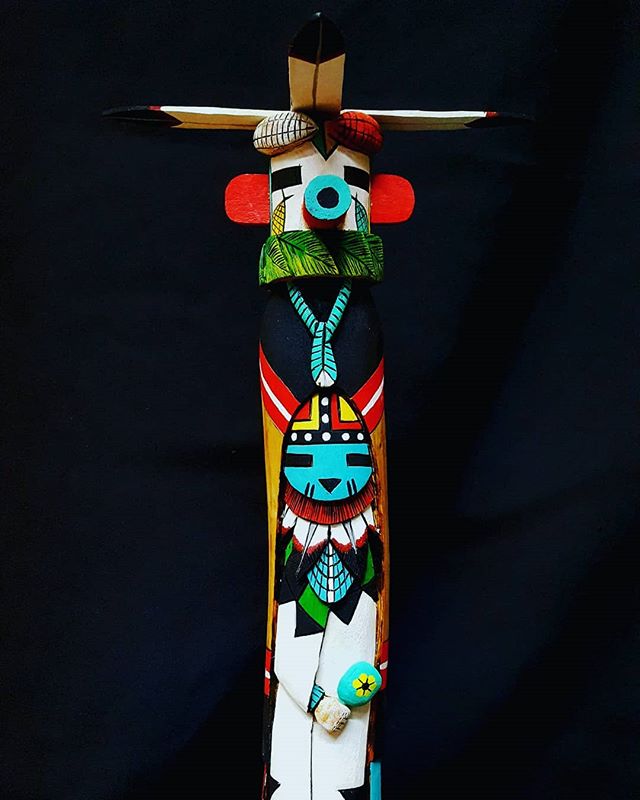 Corn Boy
Hopi cottonwood root kachina

#greywolfgallery #hopi #indigenousart