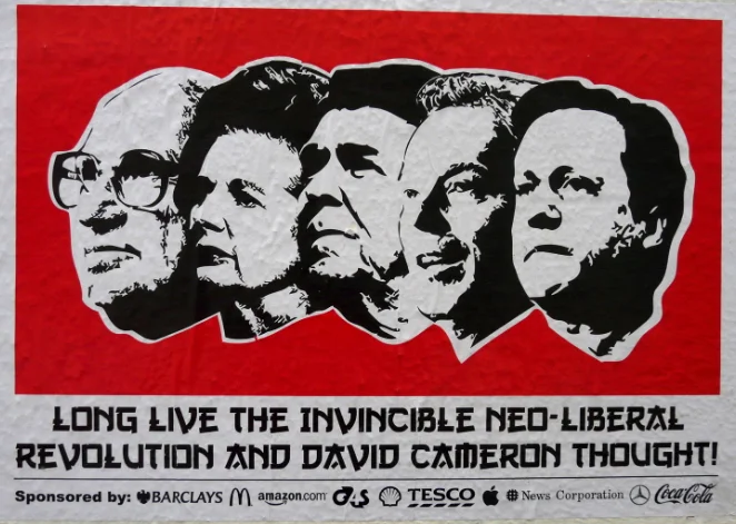 A protestor's sign, retrieved from http://www.madote.com/2015/09/neoliberalism-and-african-development.html