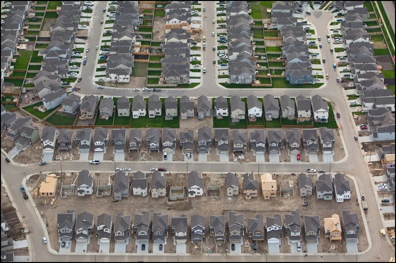 Aerial photograph of South Edmonton by Ryan Jackson http://punkoryan.com/2011/09/18/aerial-photos-of-south-edmonton