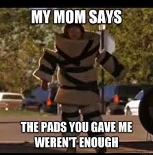 "Don't you be talkin' about my momma!" 