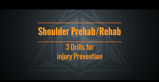 Shoulder Prehab/Rehab Tips