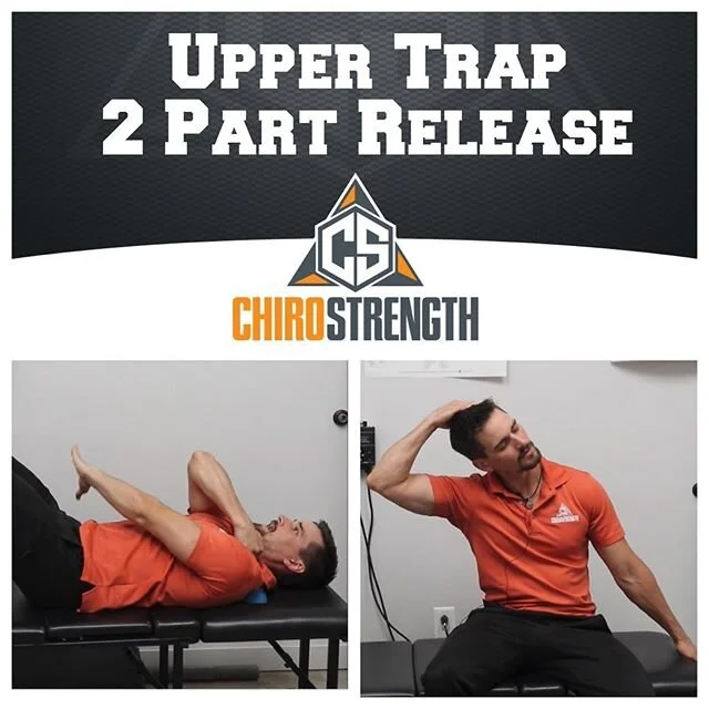 🔥Vice + Stretch of Upper Trap🔥
.
Upper trap tension can contribute to discomfort of the neck, shoulder, and headaches. The reason the tension is there in the first place could be from overuse, posture, or a host of other scenarios so while temporar