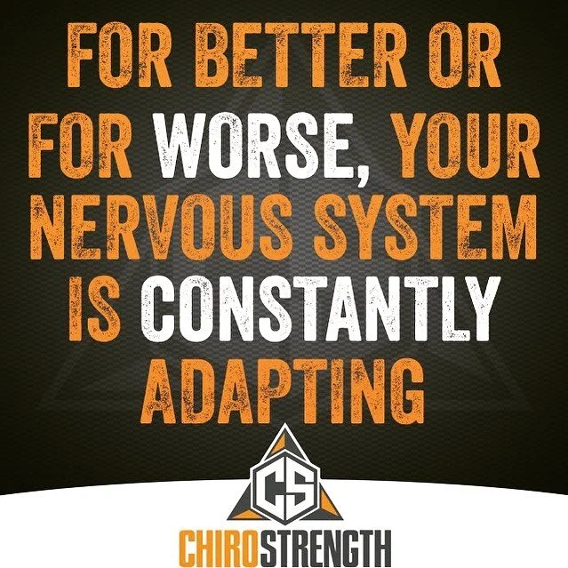 What input are you giving your nervous system on a daily basis? .
Is it one of constant slouching?
.
Is it becoming accustomed to minimal range of motion?
.
Or is being tested through wide ranges CONSISTENTLY or heavy loads CONSISTENTLY? .
In order t