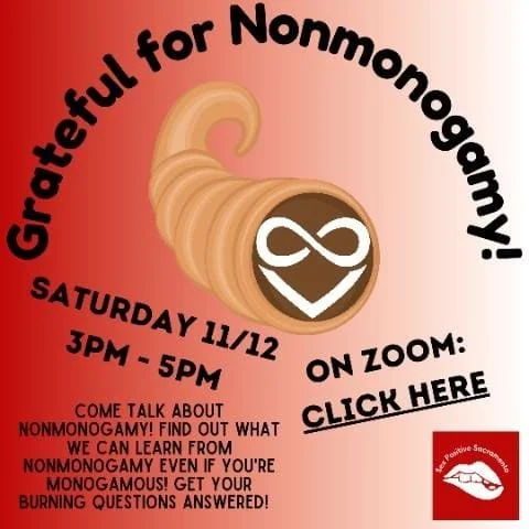 Nov 2022 Sex PositiviTea Zoom Mixer: Grateful for Non-Monogamy