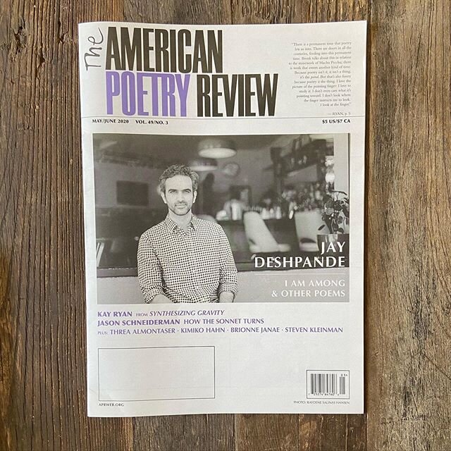 Big thanks to American Poetry Review for including four of my new poems! I&rsquo;m honored to be in this company, and excited to share where I&rsquo;ve been headed. Obsessions include: spring, rot, solipsism, ruin, childhood, holding environments, an