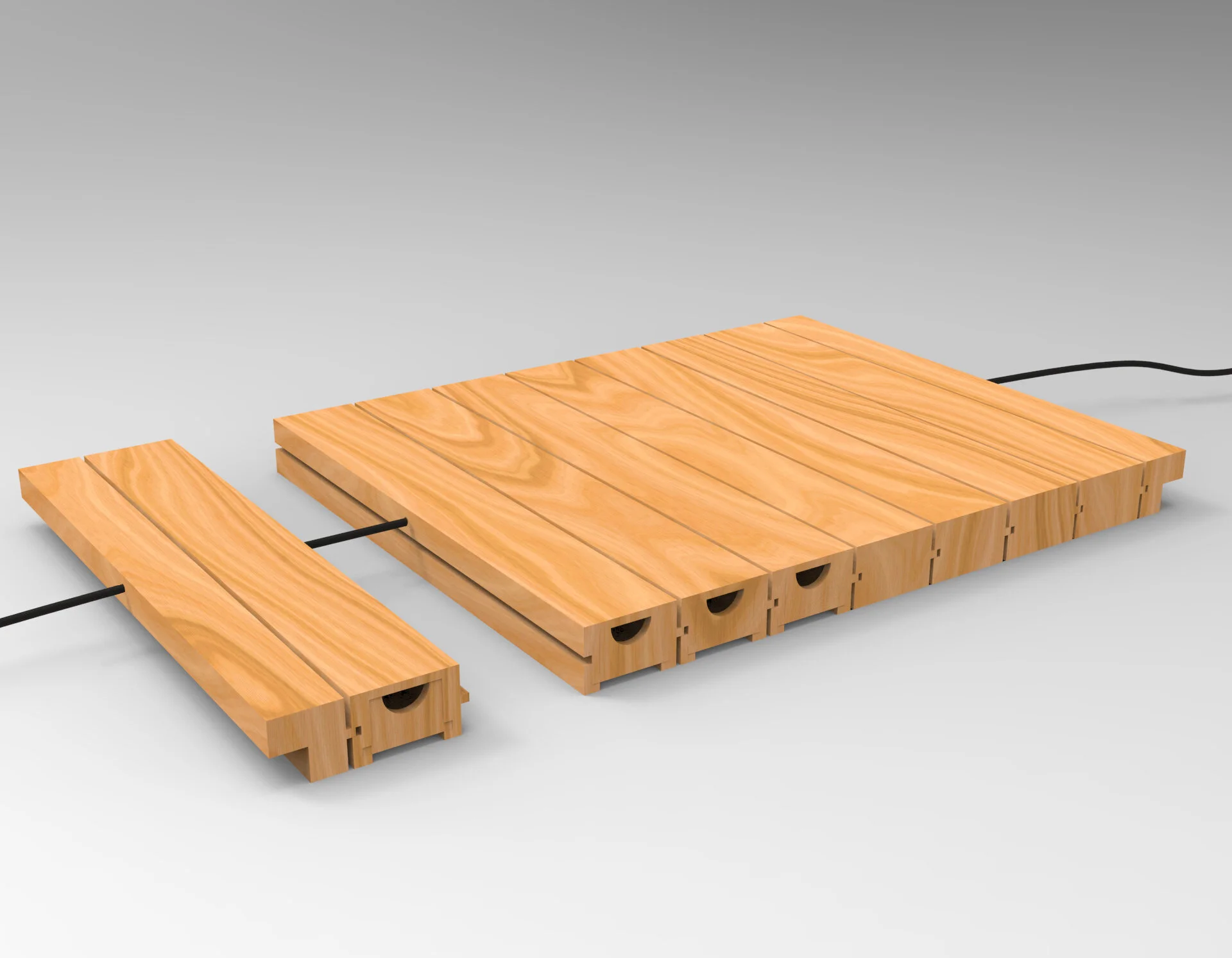 ROL Modular Sushi Tray Render – 2018