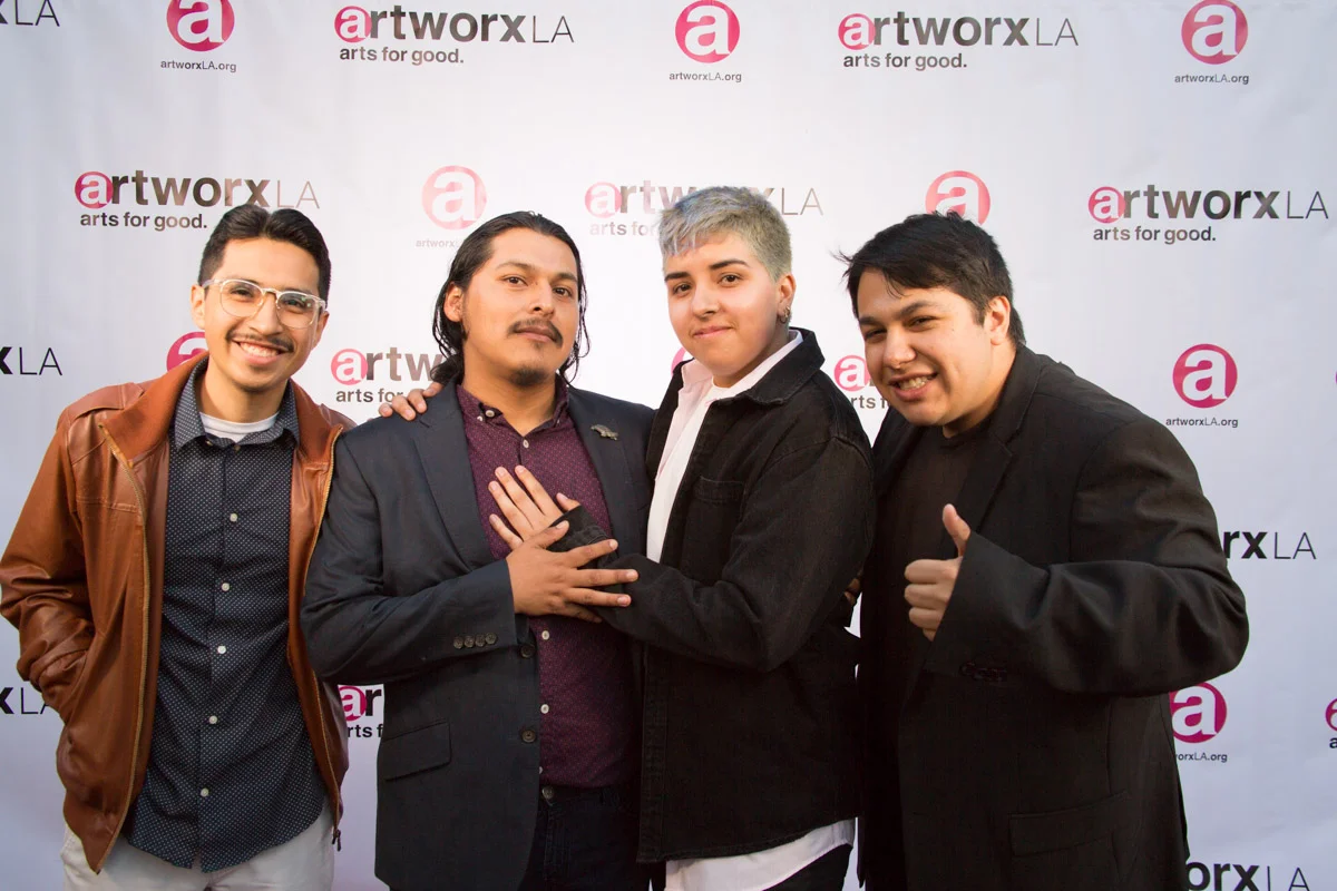 Johnathan Santos, Alfredo Alvarado, Ceci Flores, John Corona