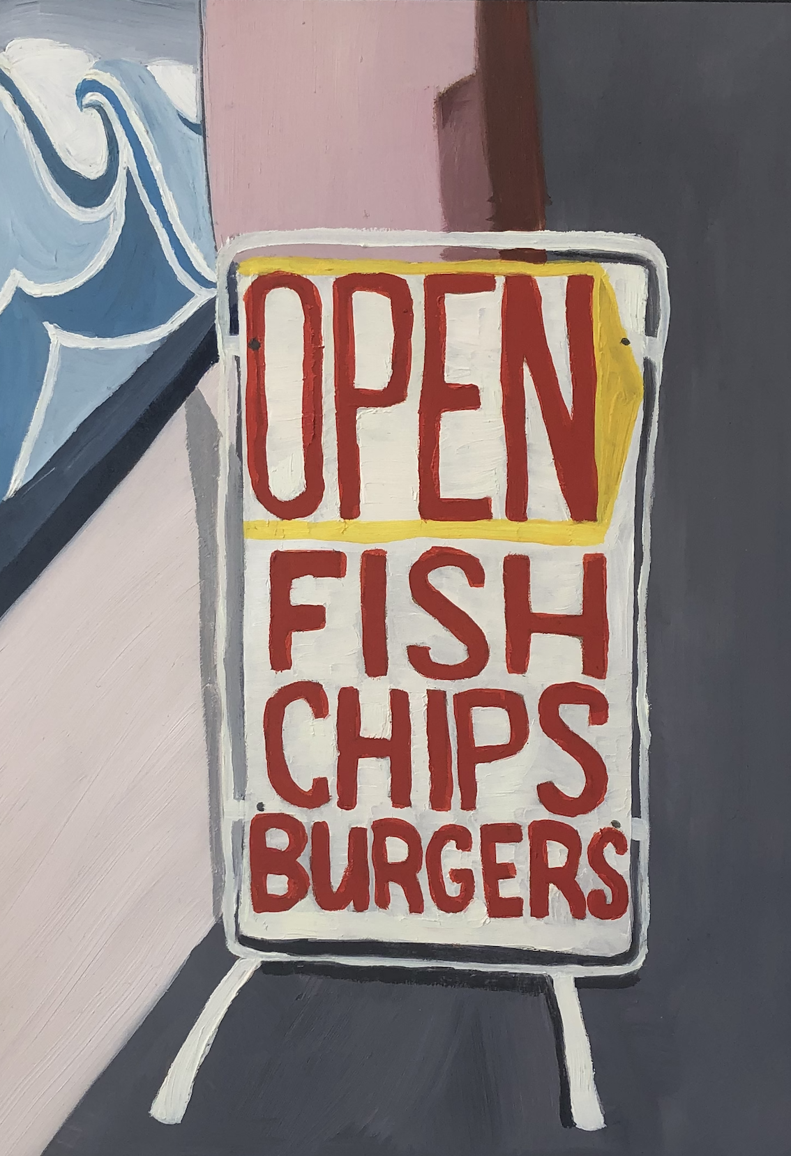 Open Fish Chips Burgers