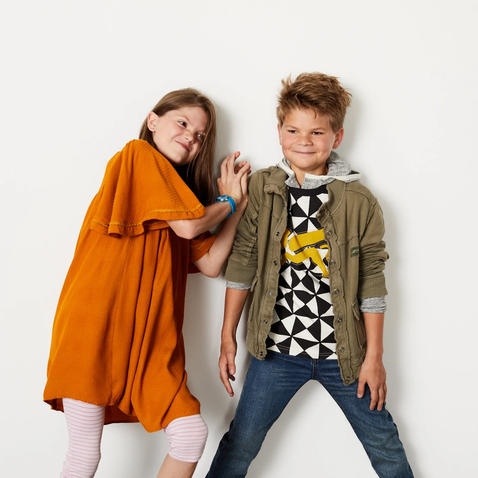 Kidizen back to school campaign photography. Kids with Tea Collection and purple Converse. Watt Second Studios in St Paul MN.