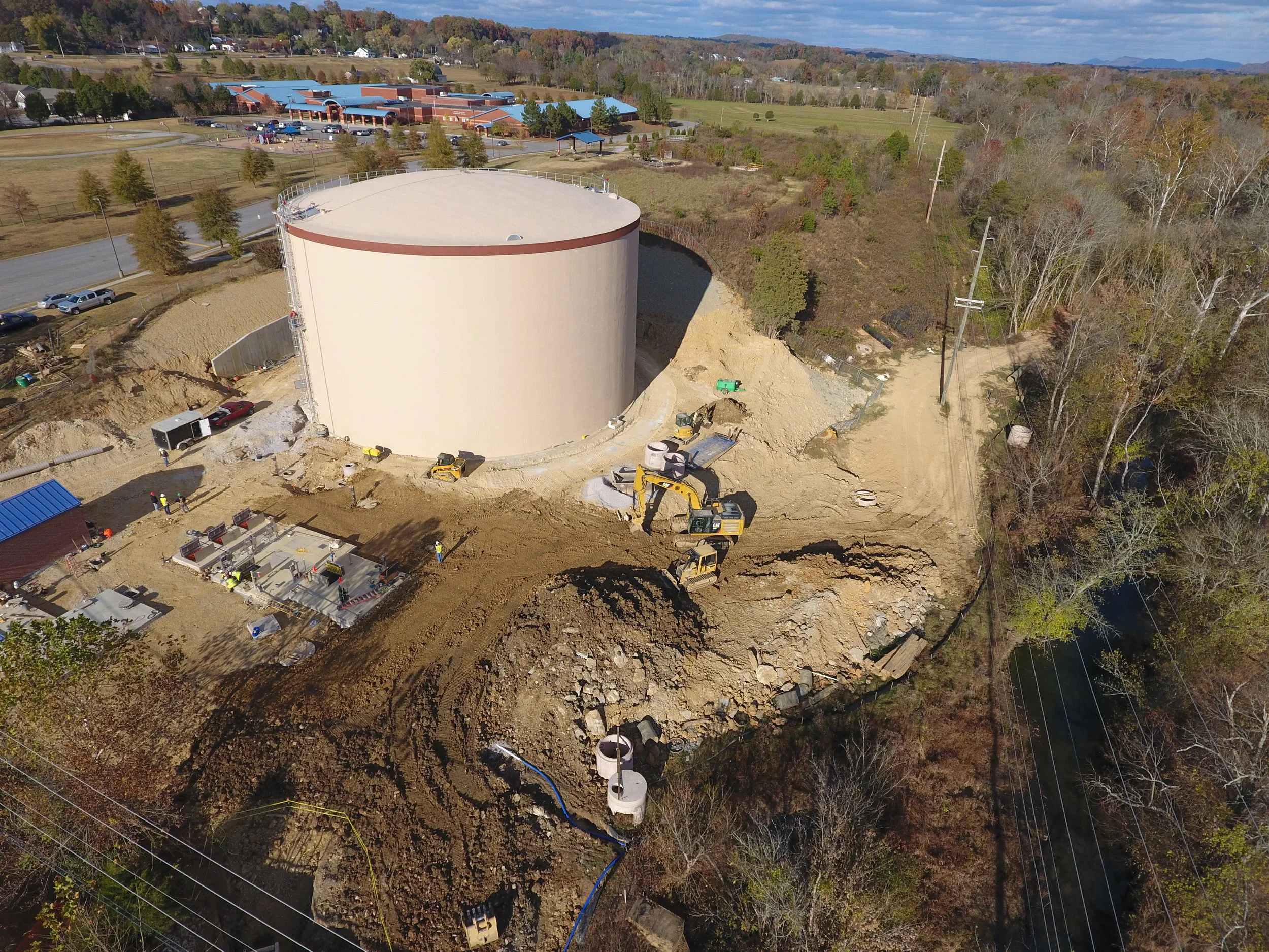 HPUD Dry Gap Pike Sewer Overflow Tank