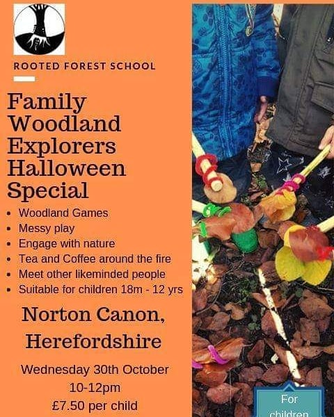 Halloween special for our Rooted Forest School Fans!
Click the link to book online π» to get outside ππππ²
https://bookwhen.com/rootedforyoungpeople?fbclid=IwAR2d5VkC7y9iBJy56BihCdEkZRIw6p7xet7_0St-ayHVZtwpf-1ZNqv5Wos#focus=ev-s83w-20191030100000