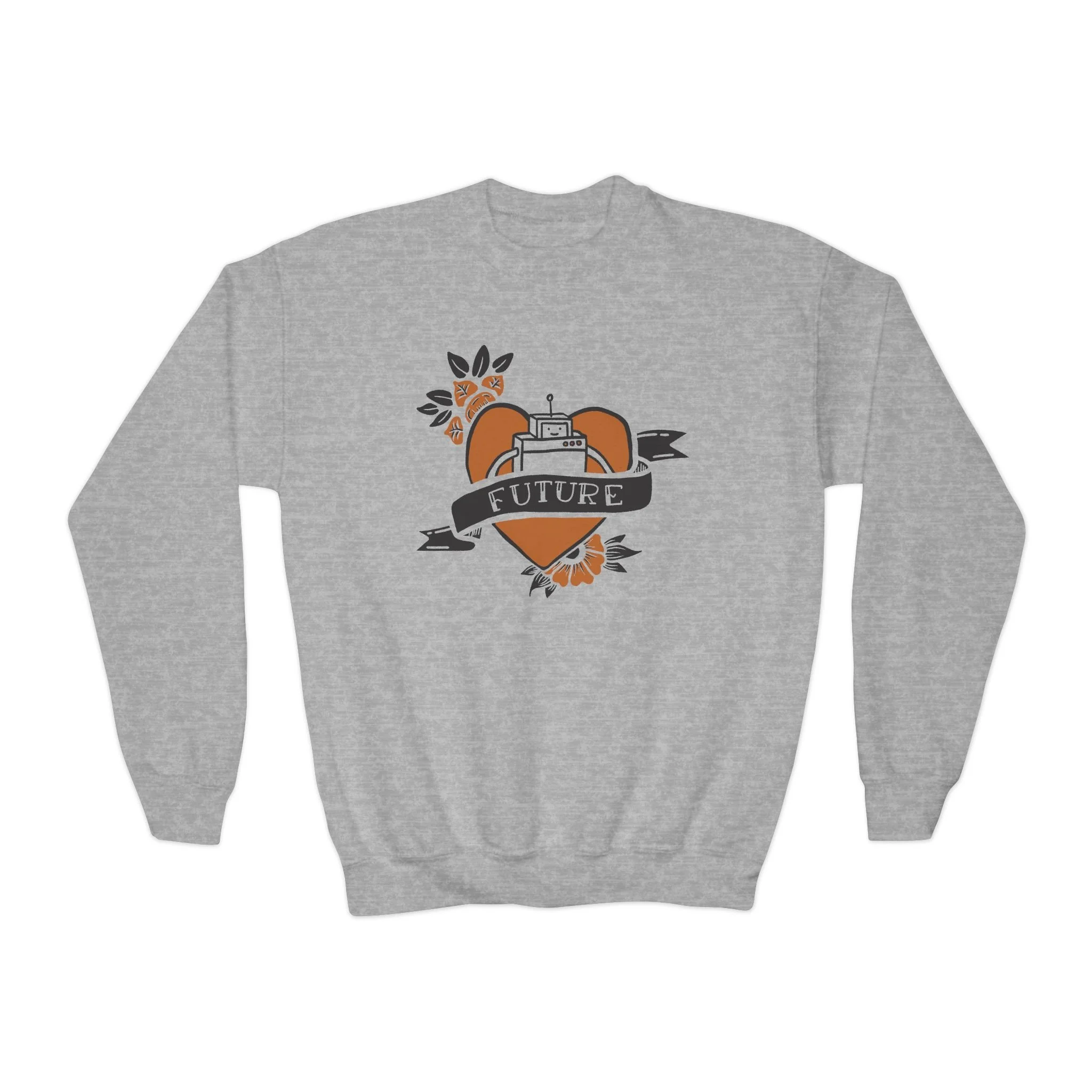 Front kids crew light gray.png