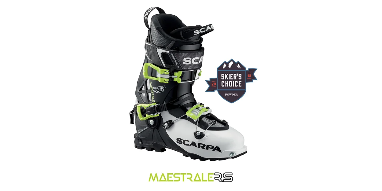 "Pound for pound, the retooled Scarpa Maestrale RS is the best new backcountry boot for 2018. " See Powder's full review. 