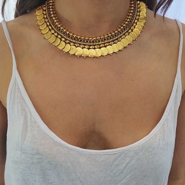 Temple Coin Necklace