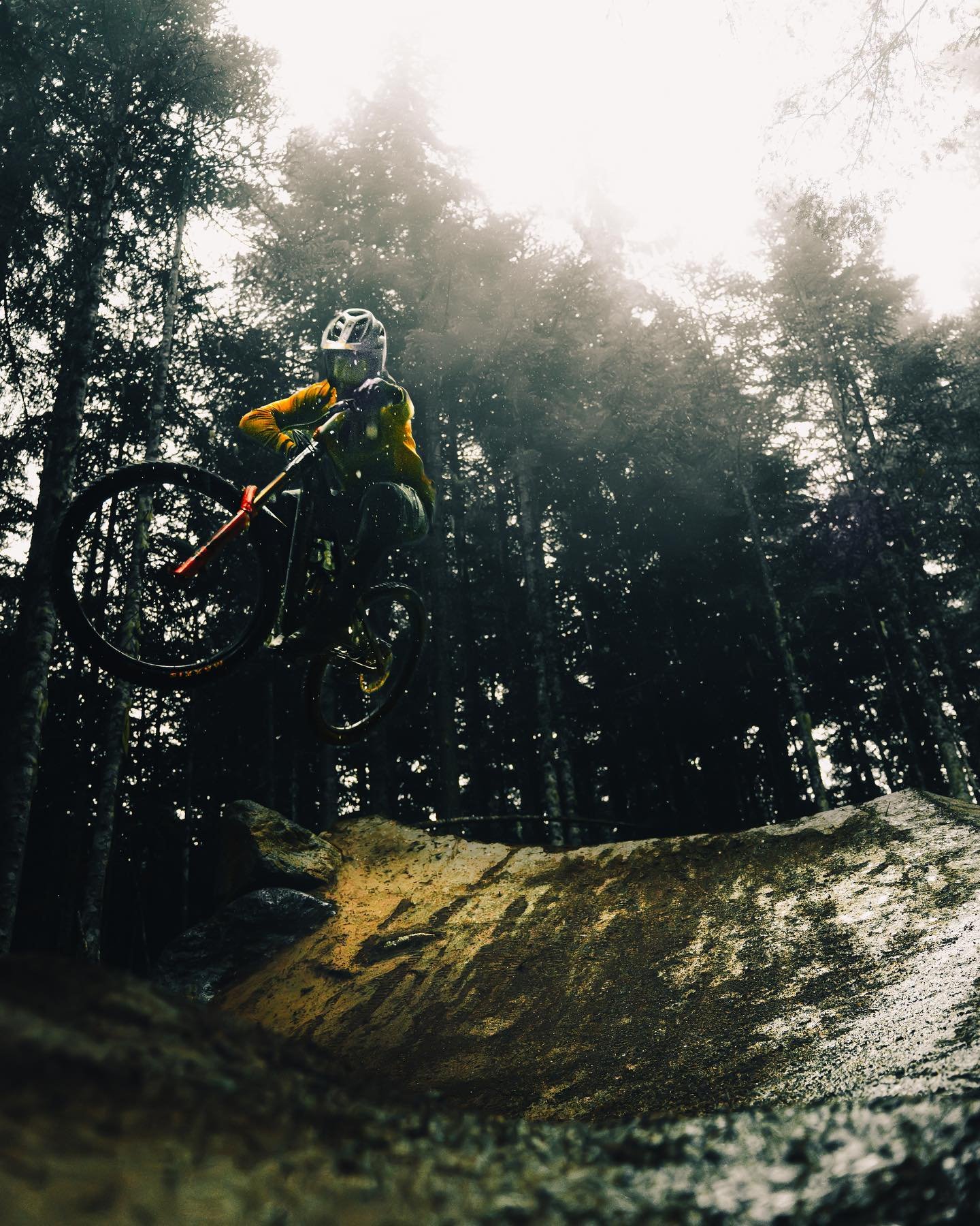 Them dark dank wet days have arrived in full force in Whistler! It's the adverse conditions that breed the tenacious, the courageous! 🐺
I try to remind myself of that on these dark wet ones and realize &quot;where there's a will there's a way&quot; 