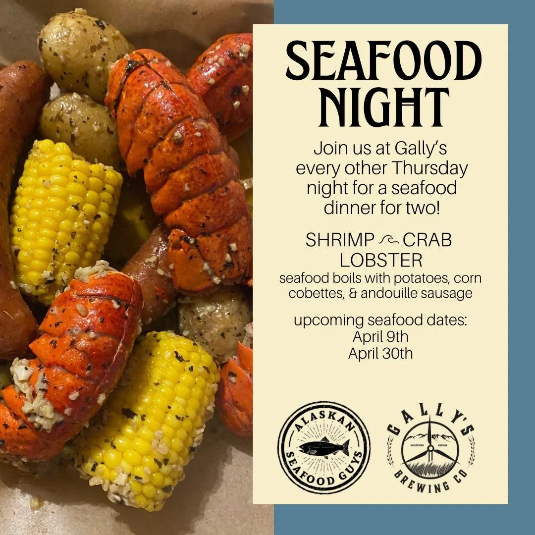 Seafood Night at Gally’s