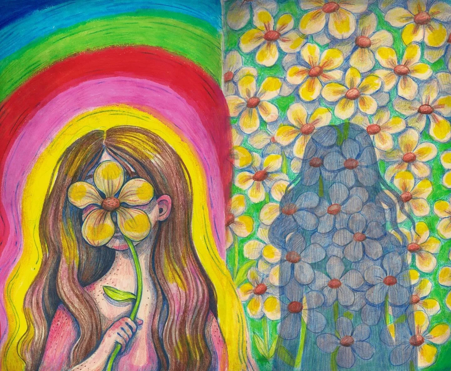 Sketchbook? More like processing feelings.. book (working title) 
.
.
.

.
#sketchbook #illustrator #artist #drawing #lettering #handlettering #typography #artistoninstagram #arttherapy #floral #saturnreturn