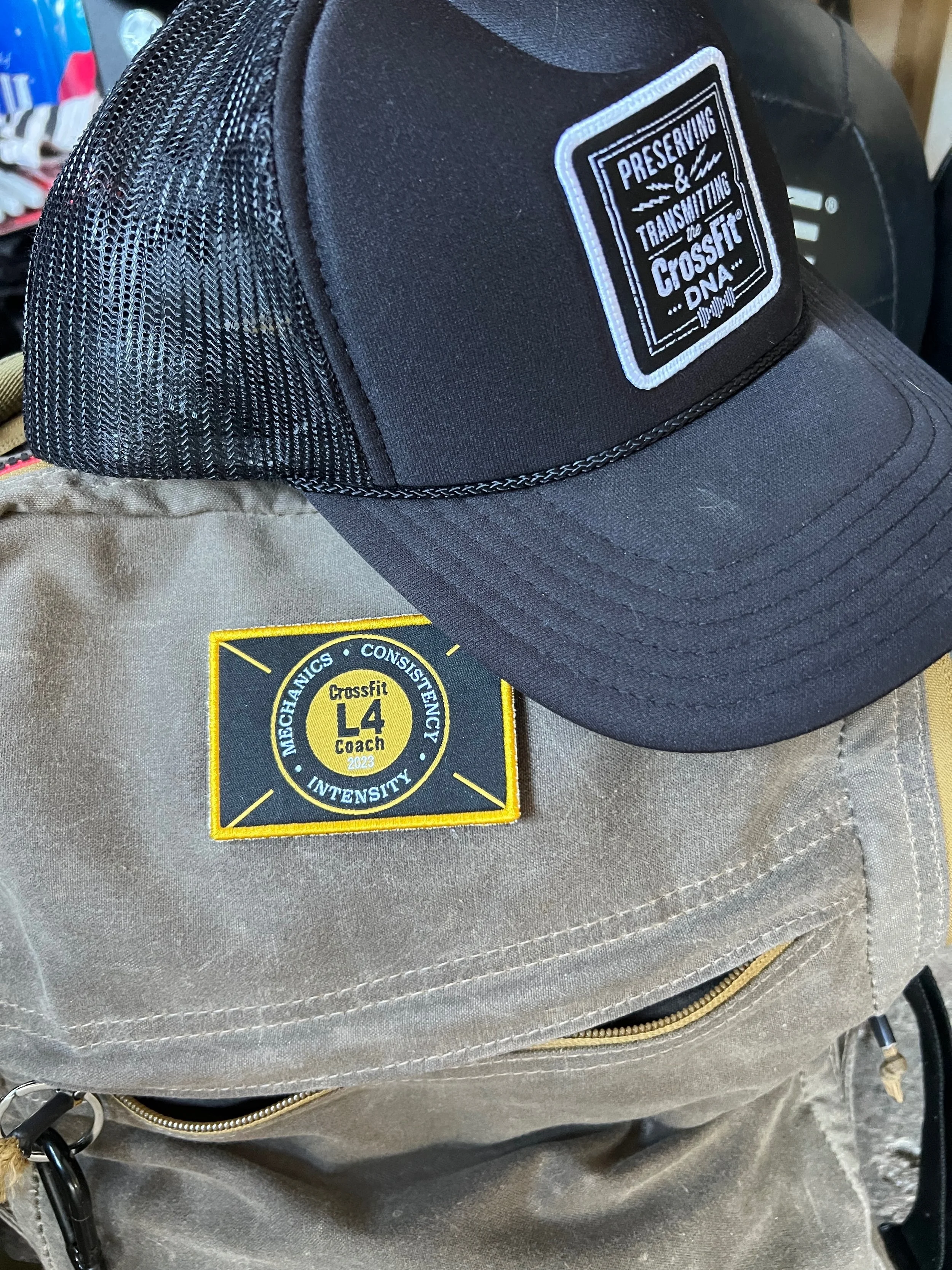  Patches designed for the CrossFit Education department 