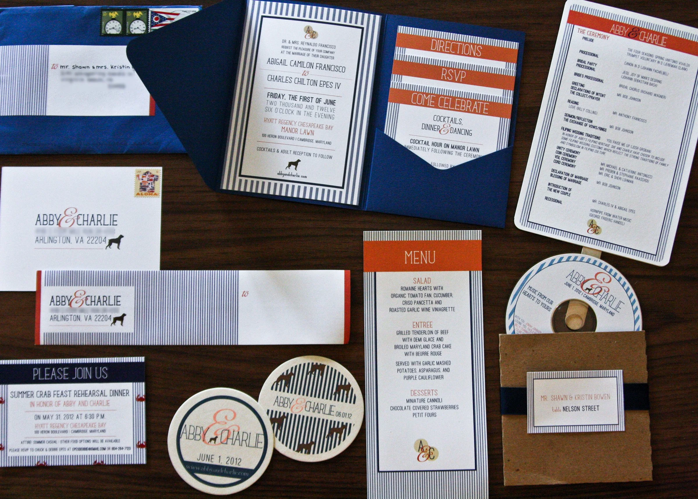  Wedding stationary package 