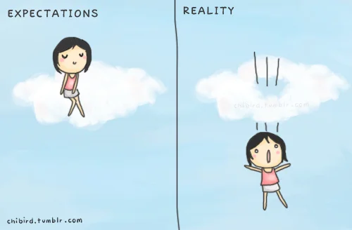 Getting one's hopes up!