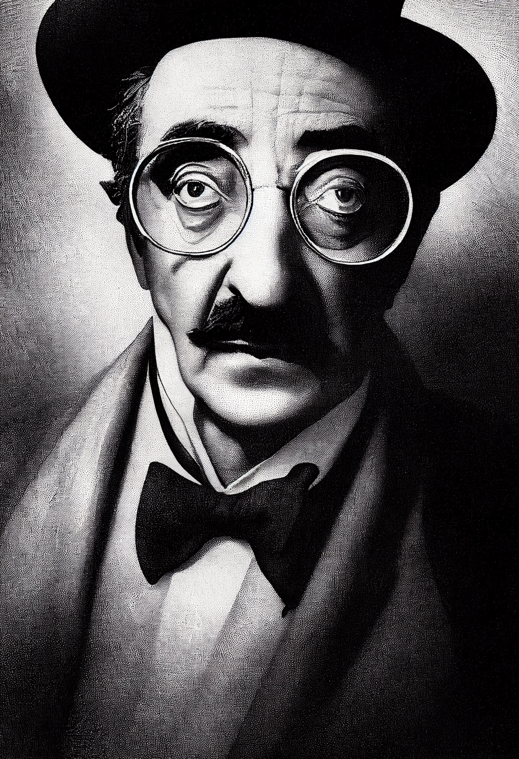  A gustave doré illustration of an ethereal peter sellers as inspector clouseau, black and white, film noir, engraving, hyperdetailed, sharp focus, cinematic light --ar 2:3 --testp --upbeta --upbeta 
