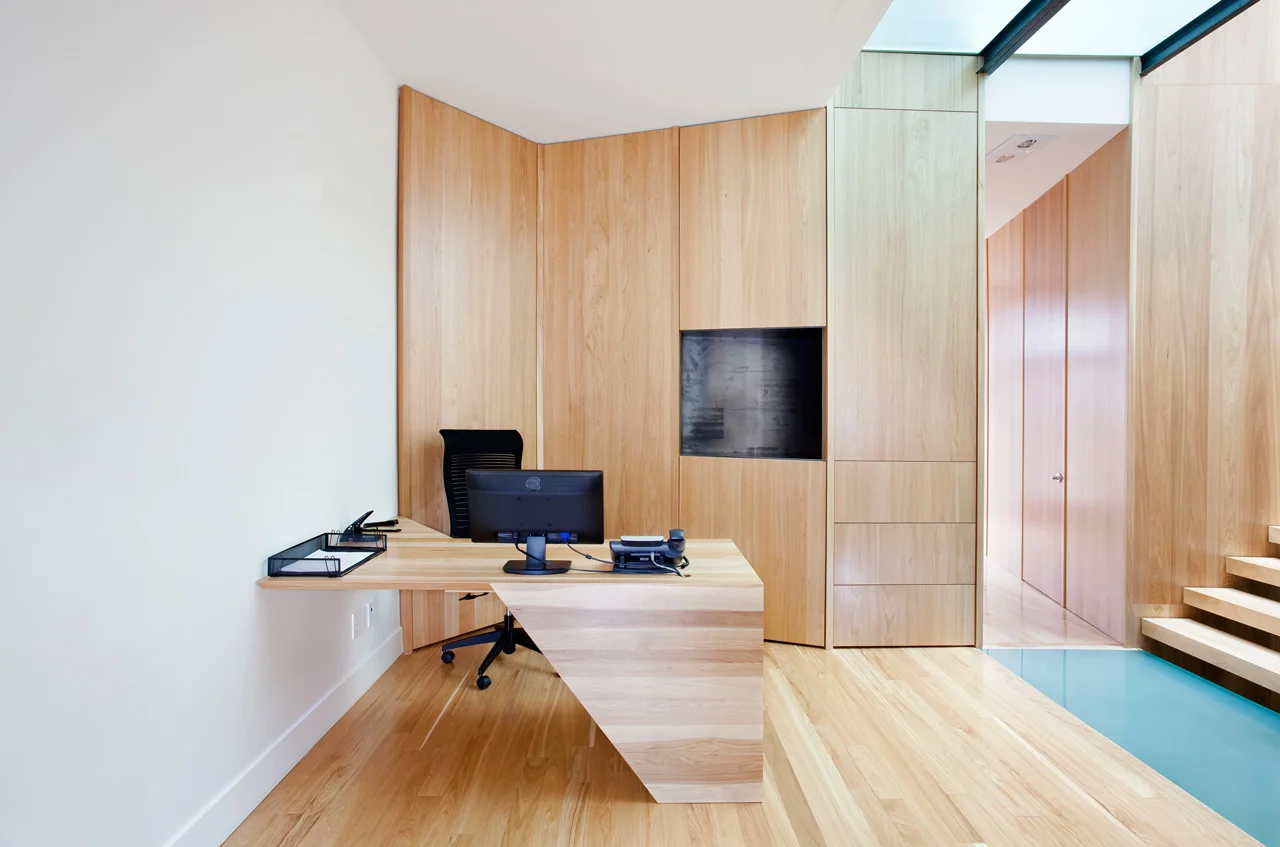 Conception: P aul Bernier architecte Fabrication: Gepetto Photo: Drew Hadley