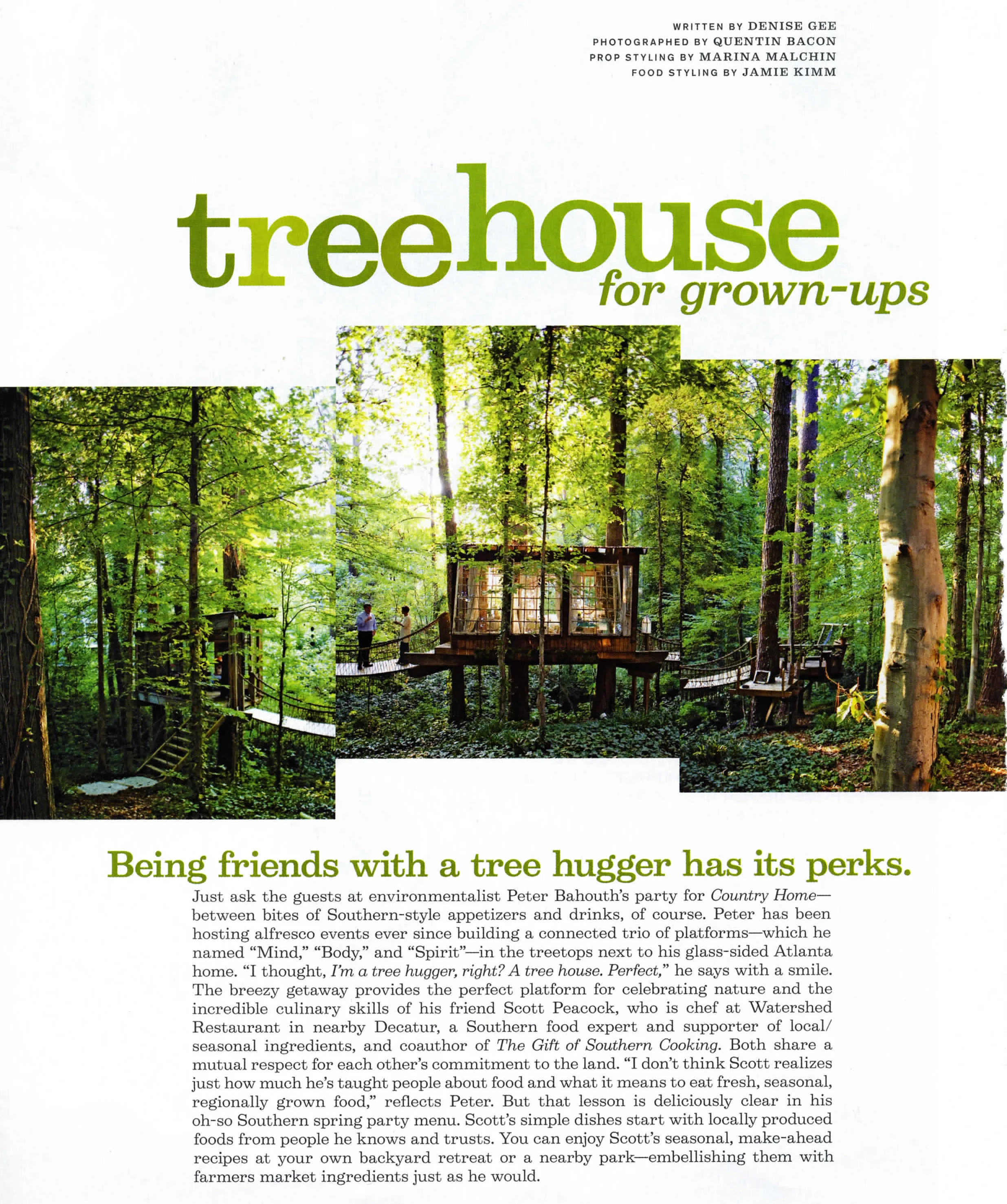 "Treehouse for Grown-Ups" (Country Home)