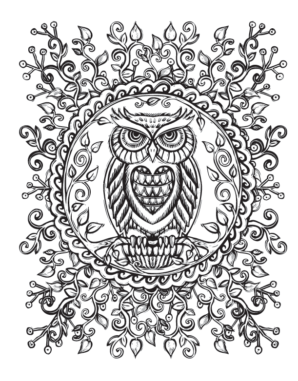 Sacred Nature Coloring Book — Lydia Hess Illustration & Design Sacred Nature Coloring Book — Lydia Hess Illustration & Design