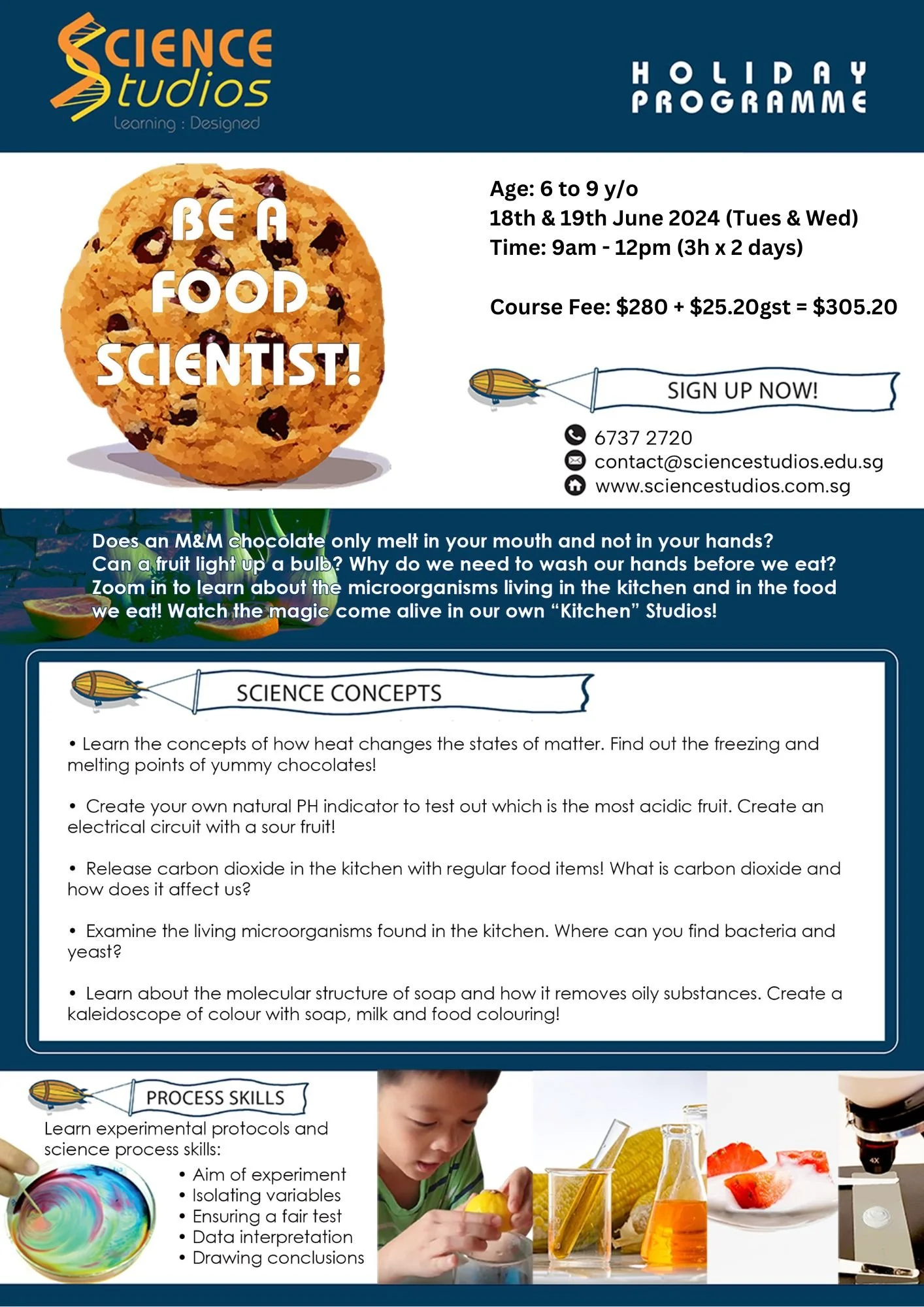 SCIENCE HOLIDAY PROGRAMMES — Science Studios Learning Centre - Primary ...