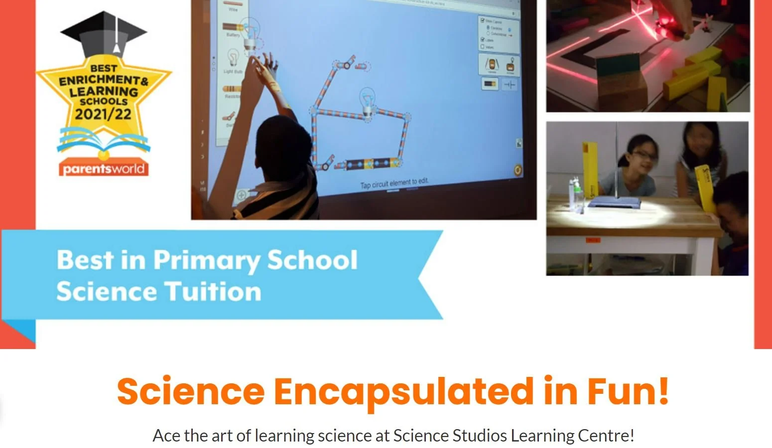 Science Studios Learning Centre - Primary School Science Tuition