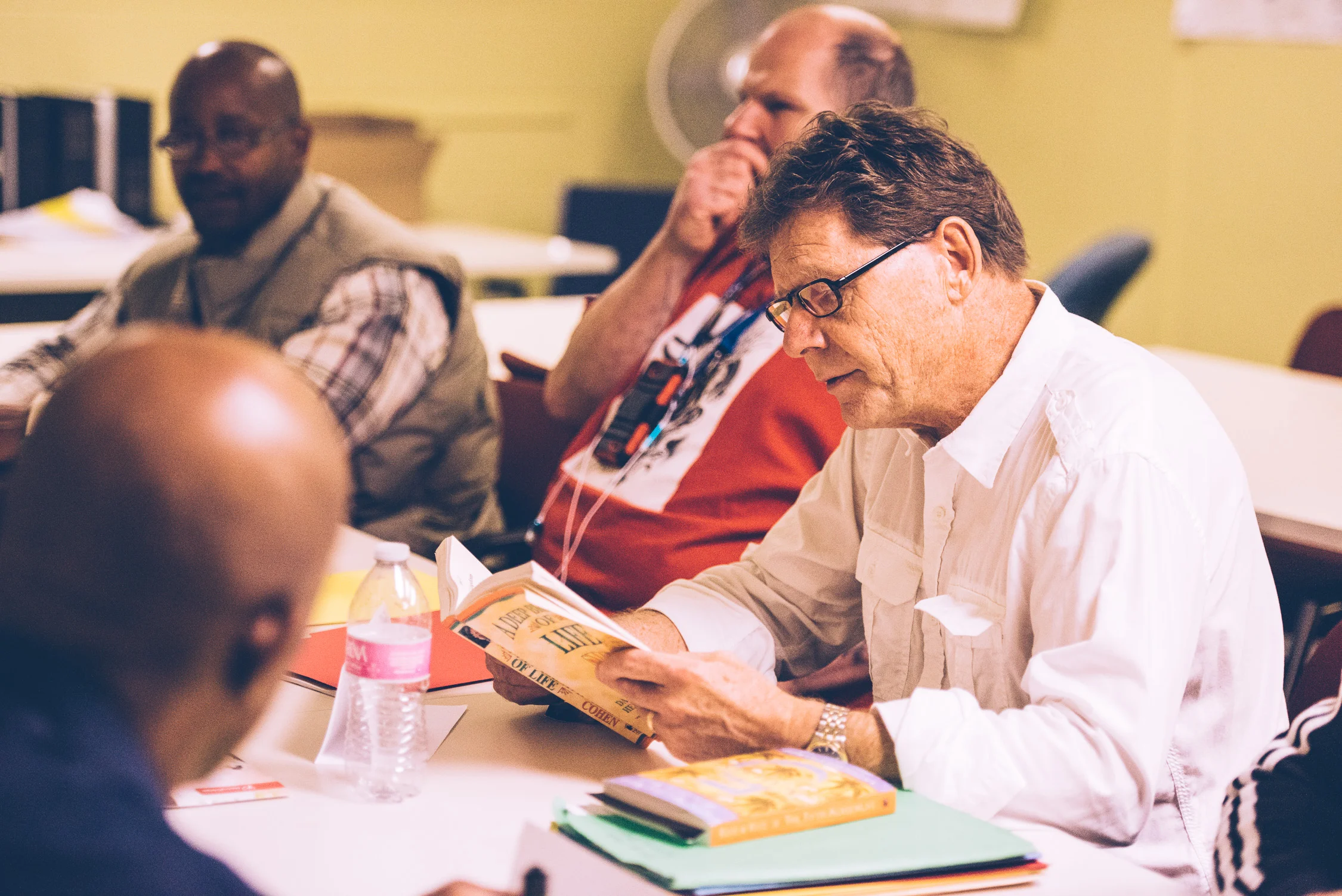 Class at the Reentry Transition Center