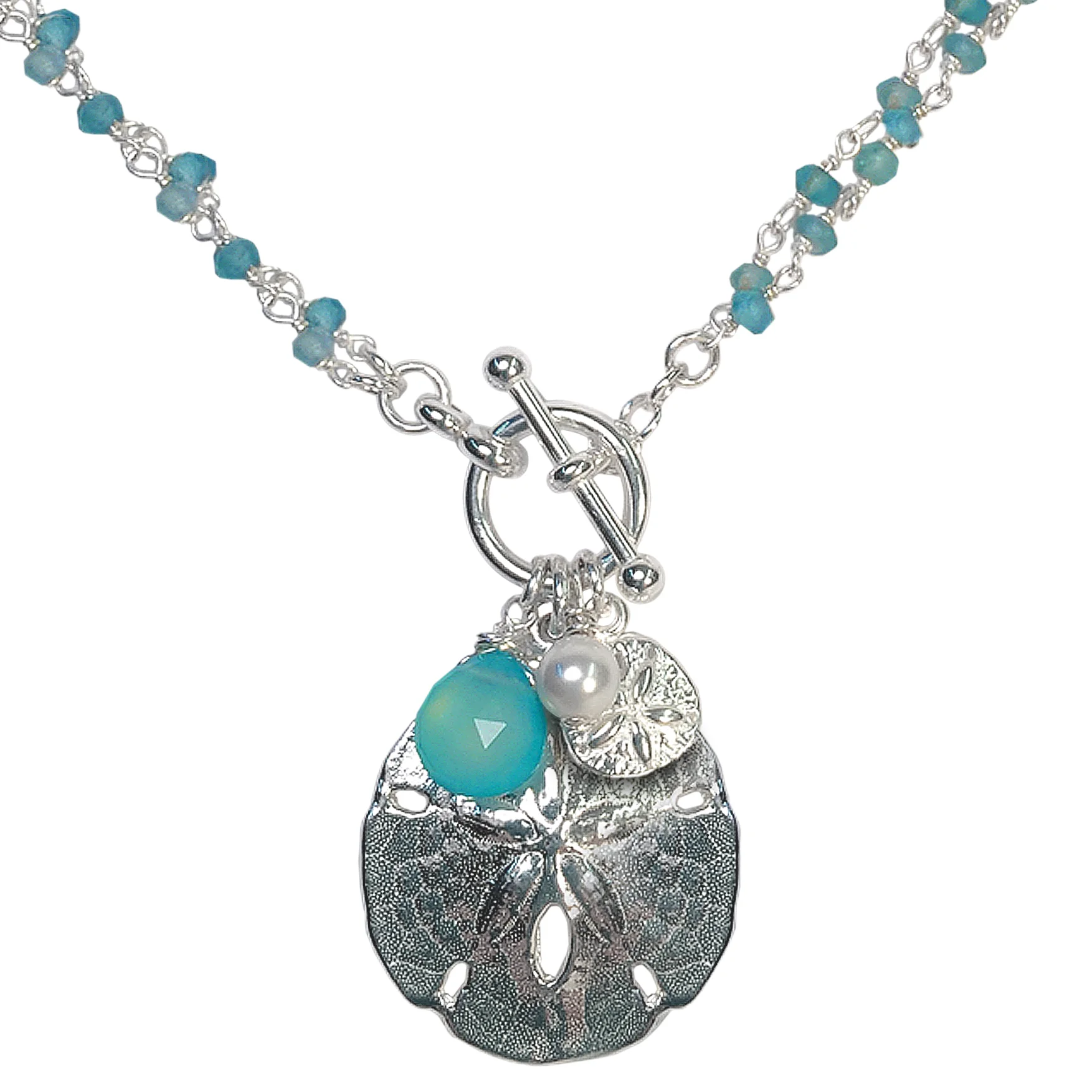Sand Dollar Pendant Betsy Frost Design