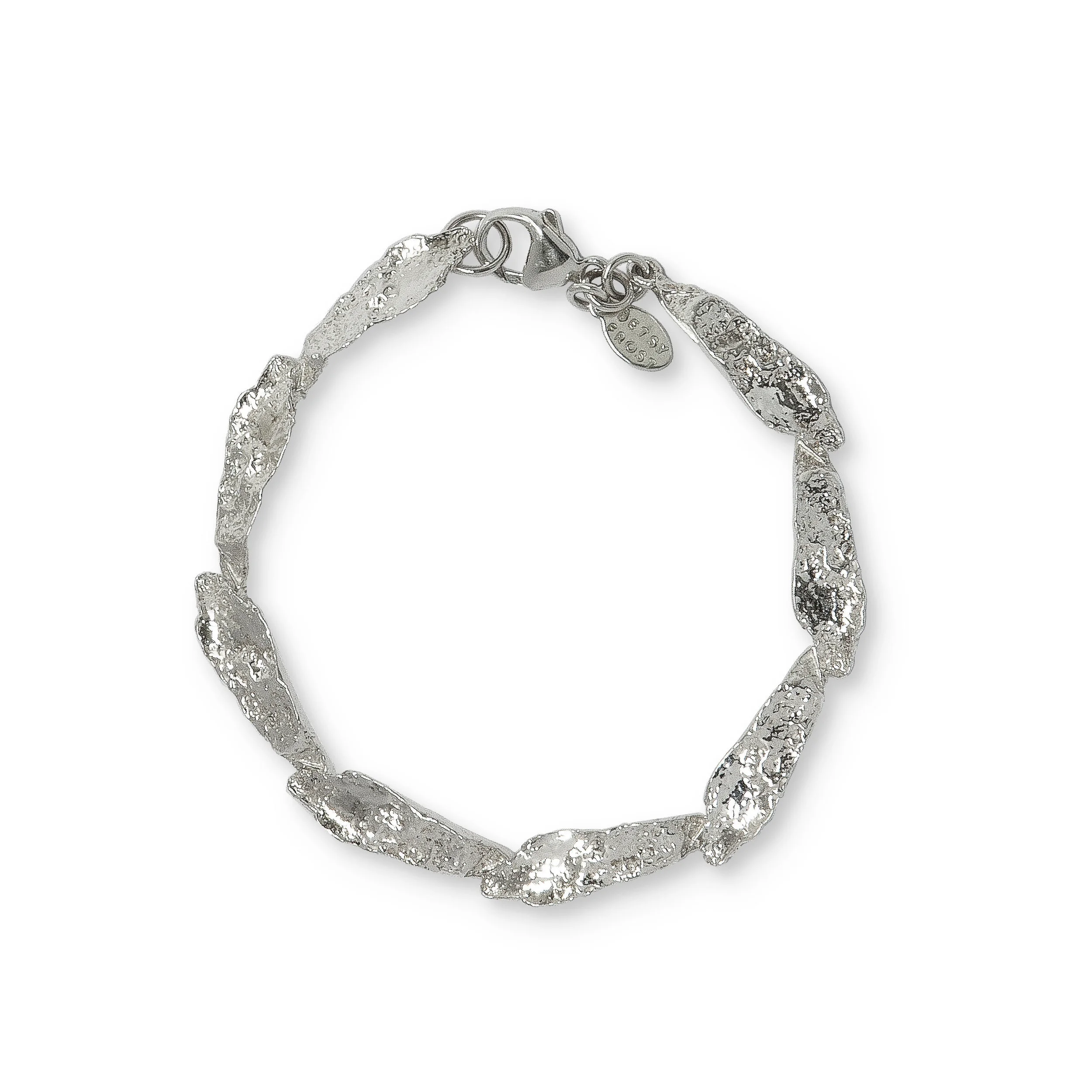 Sterling Silver Driftwood Inspired Bracelet