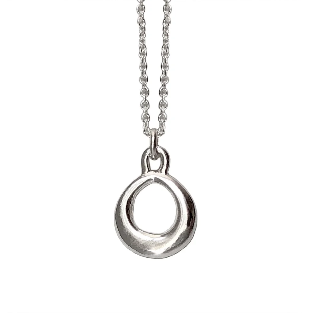 Small Loop Pendant on 16" Chain by Betsy Frost Design (Copy)