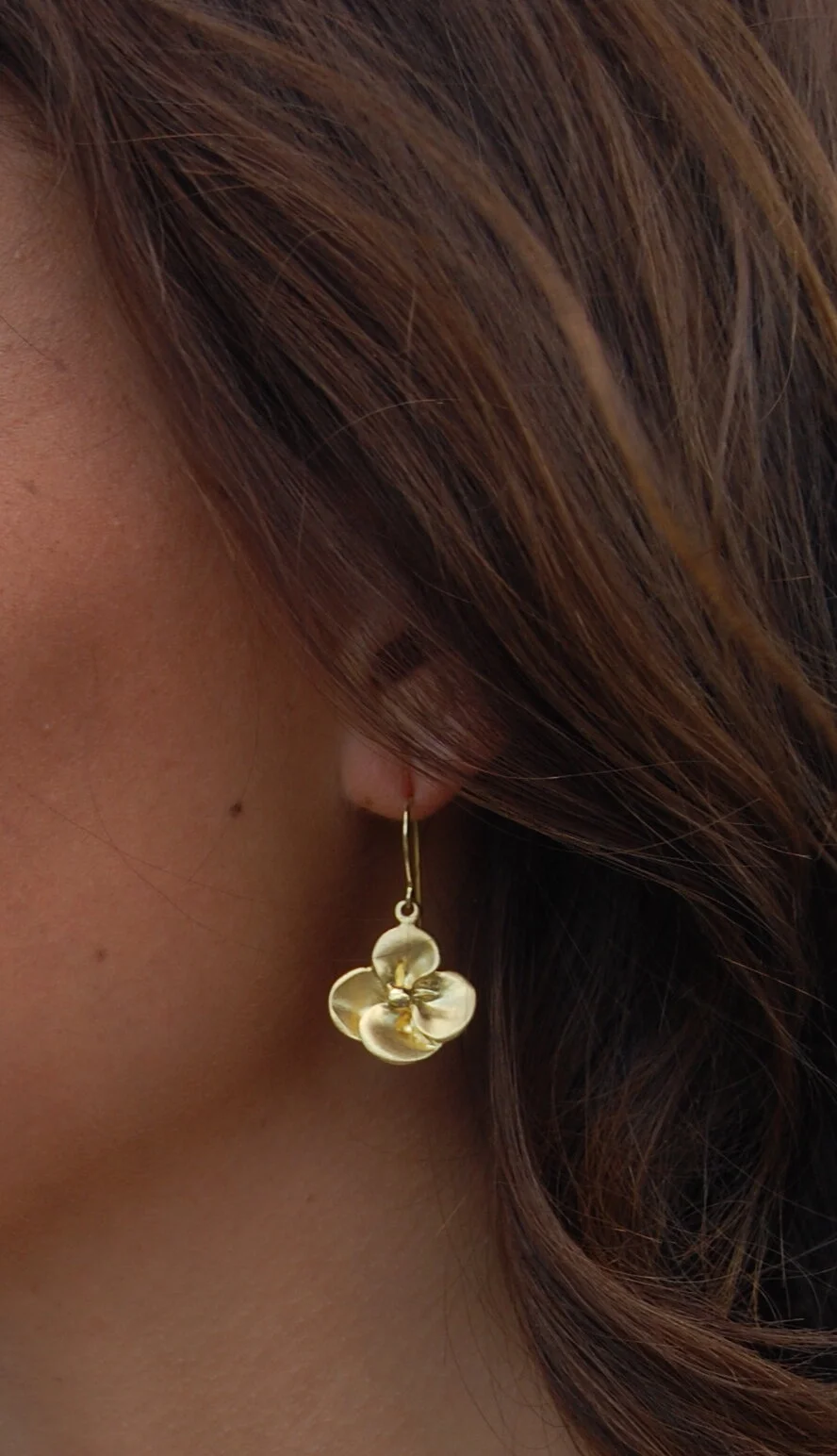 Vermeil Pansy french wire earringDSC_0238 copy.jpg