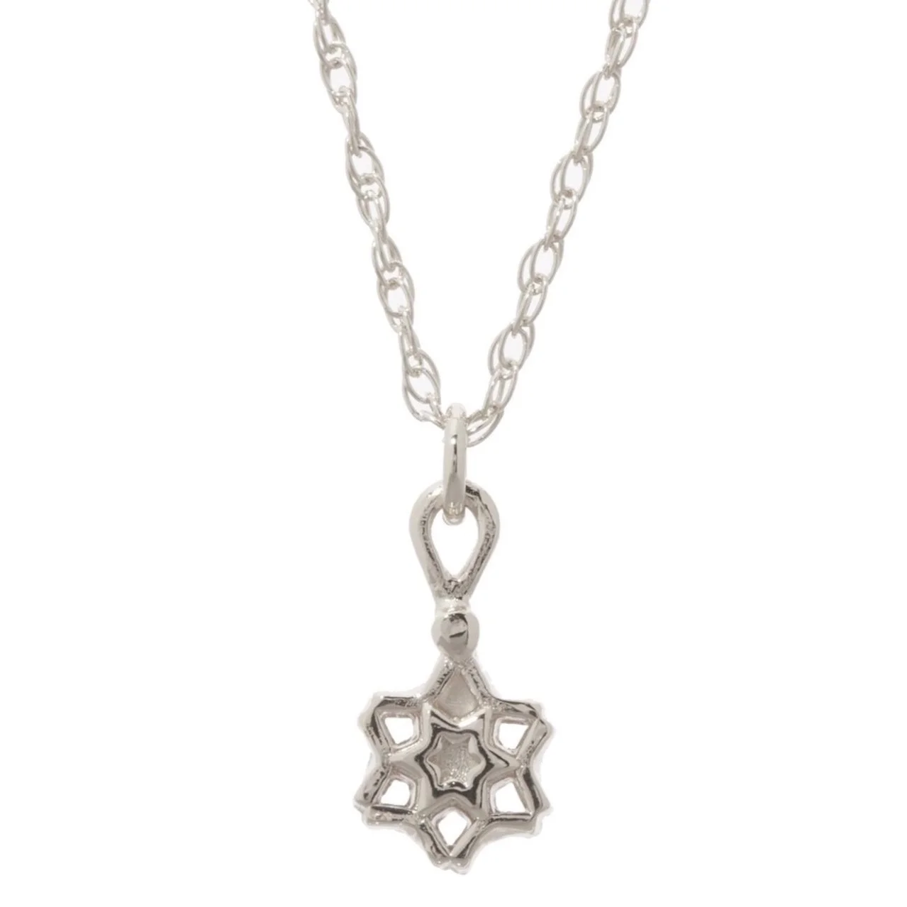 Tiny Snowflake Sterling Pendant.jpg (Copy)