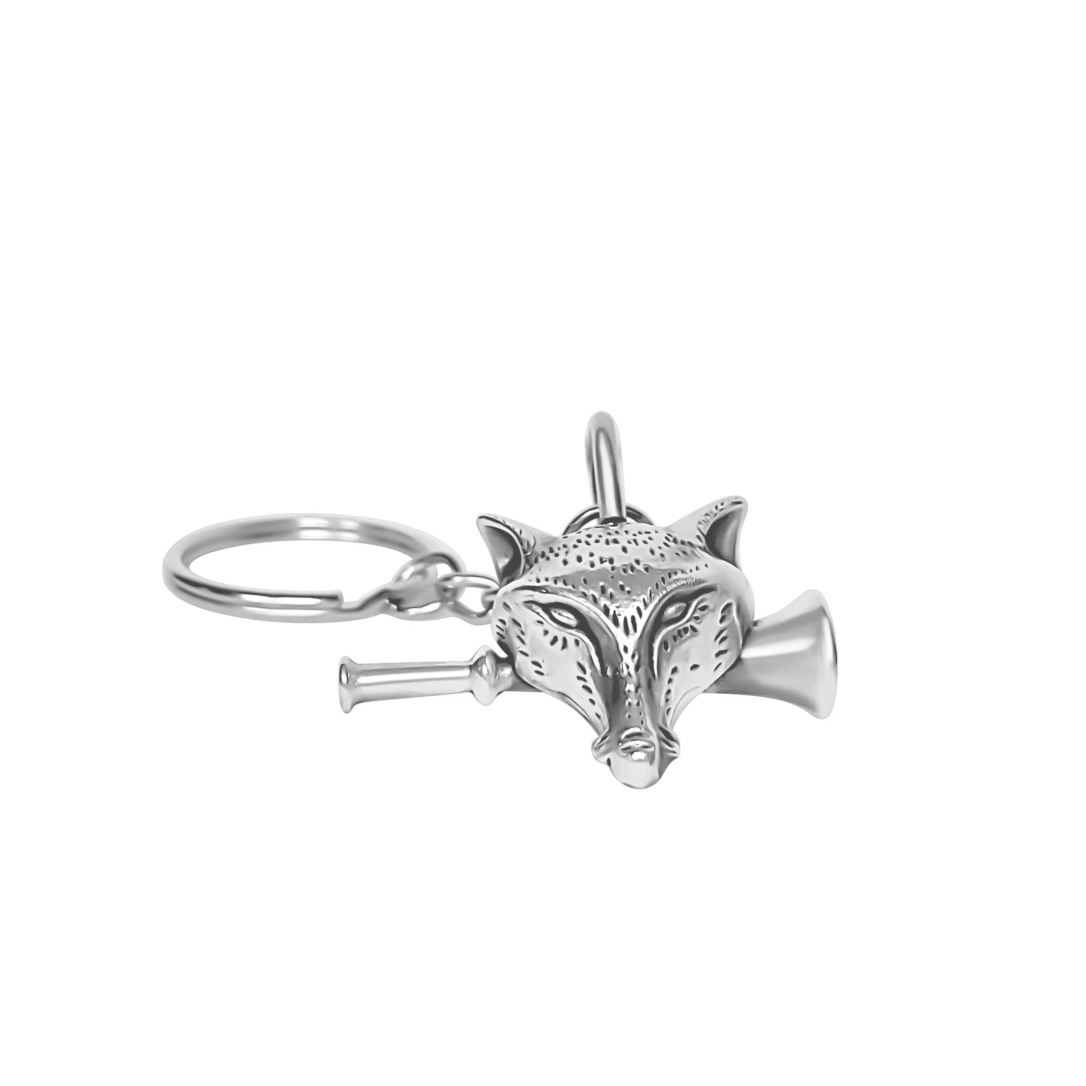 Fox and Horn Key Chain IMG_8534.jpg