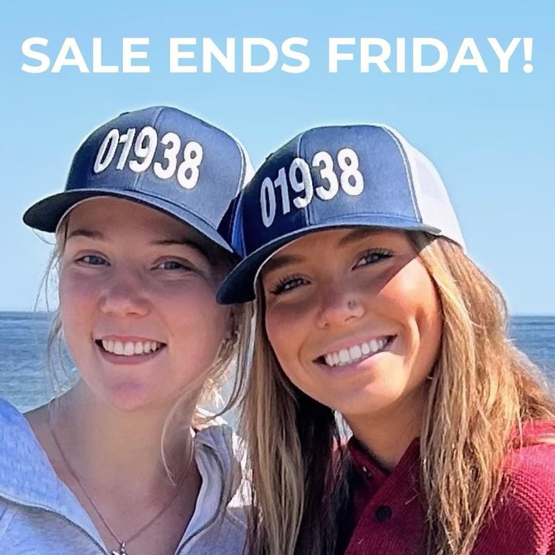 SALE ENDS FRIDAY! 🔥Ipswich Zip Code Hats are ON SALE. Priced at $30 (from $36) It&rsquo;s the Perfect Ipswich Grad Gift. Get yours now at the shop (open Friday 10-6) or order online (until midnight Friday) in our latest April EBLAST in our link in b