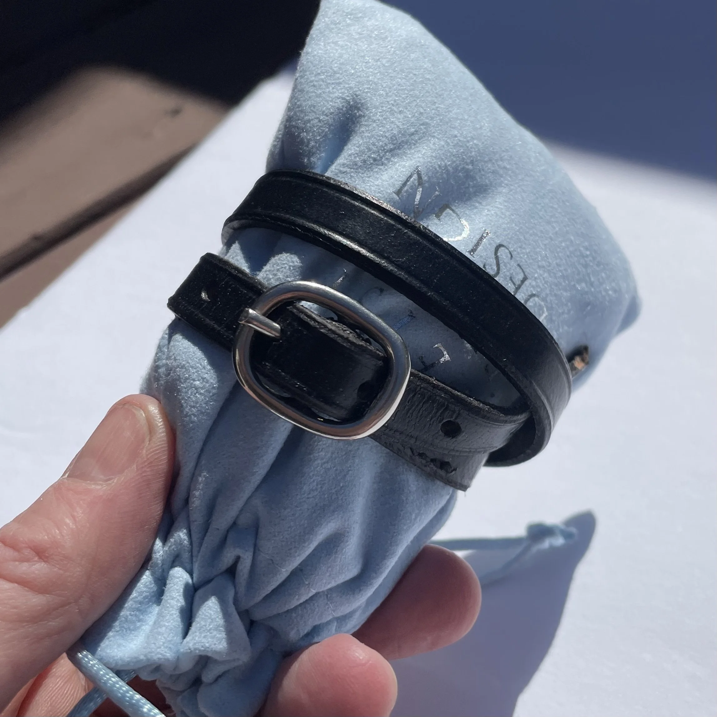 IMG_9950.jpeg Sterling Silver Fox Head Wrap Bracelet