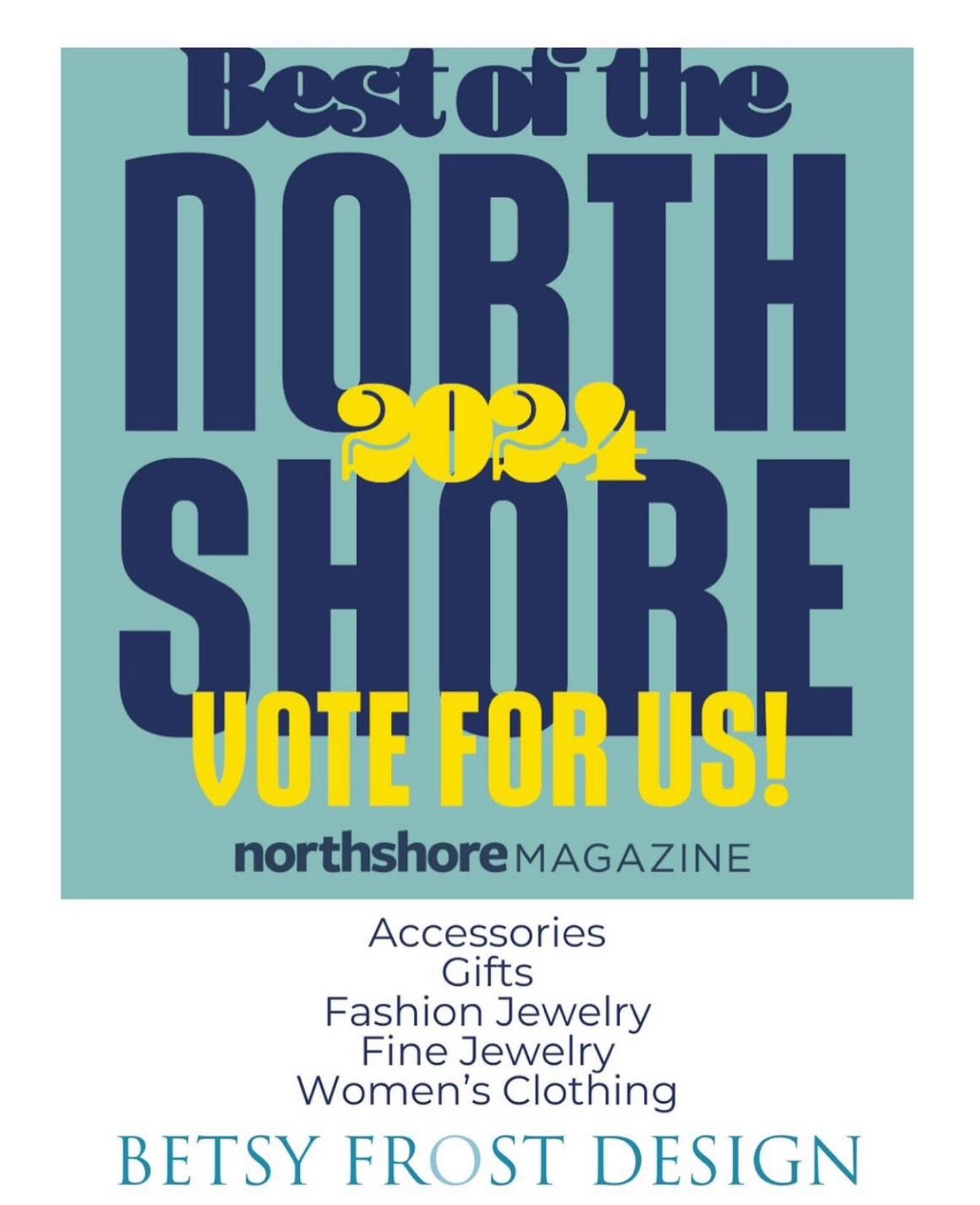 @northshoremag BONS VOTING ENDS‼️ in 24 hours, and we would LOVE your Vote! 🗳️ We are listed under the &ldquo;SHOP&rdquo; Category in these 5 areas listed in graphic. THANK YOU❤️ for your votes AND support in advance!✌🏻 VOTE in our LINK IN BIO ⬆️ a