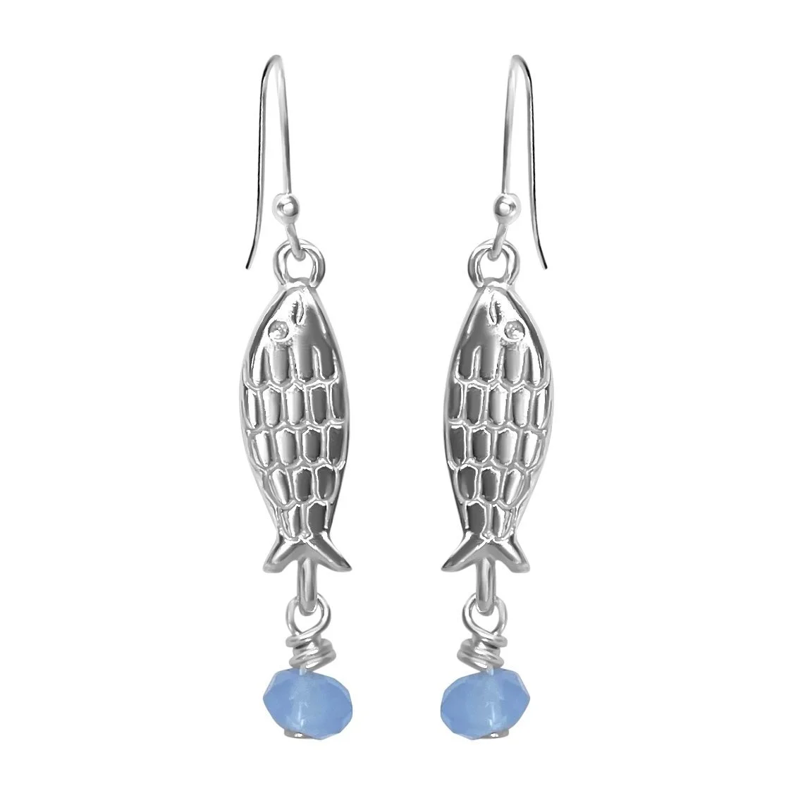 Daily Catch Collection Salmon Pair with Periwinkle Quartz     EVSALMON1PERI STONEIMG_9768 2.jpg