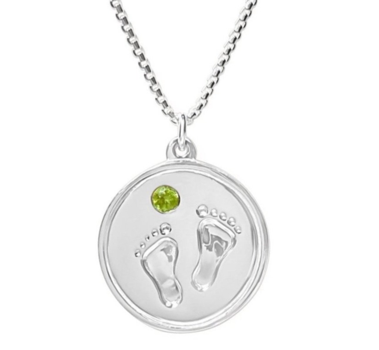 FOR THE NEW MOM! Baby Feet With Birthstone Pendant. Thoughtful and perfect for Mother&rsquo;s Day! 🩵 We have at the shop and on betsyfrostdesign.com  under &ldquo;Shop By Collection/ Baby Feet With Birthstones&rdquo;