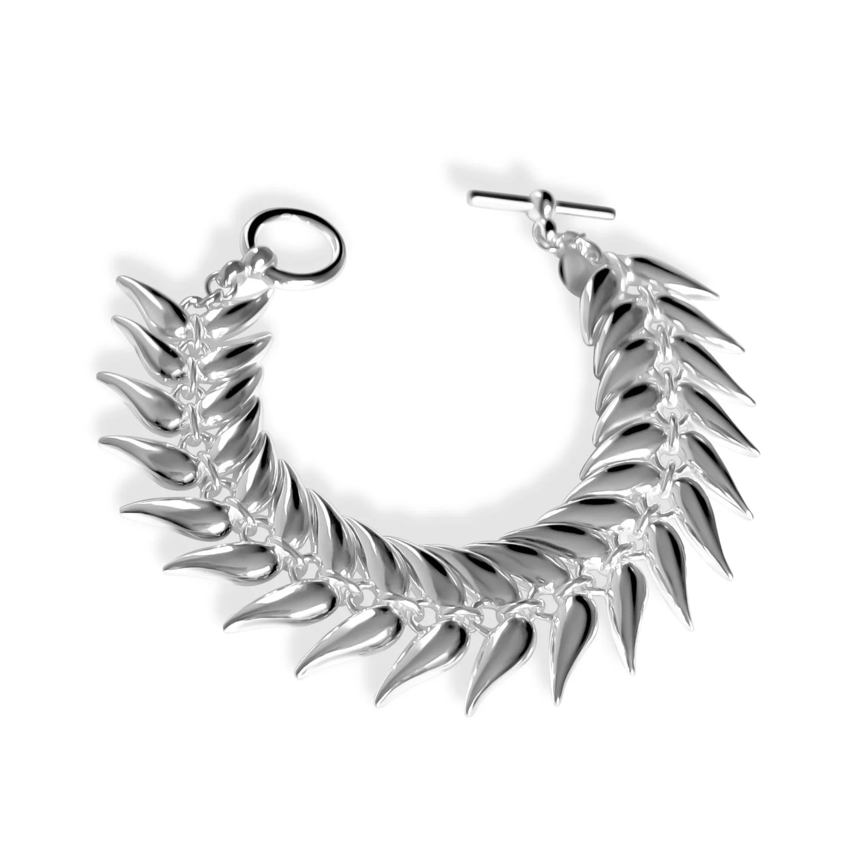 VINE Bracelet Sterling Silver by Betsy Frost Design