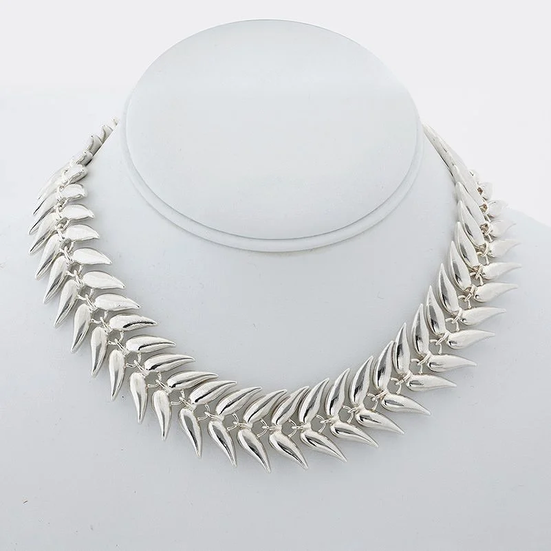 ★SENTIMENTS★ NO.510 [SILVER] LACE LINE CHIAN NECKLACE NECKLACE ★SENTIMENTS★ CHIAN LINE NO.510 [SILVER] LACE