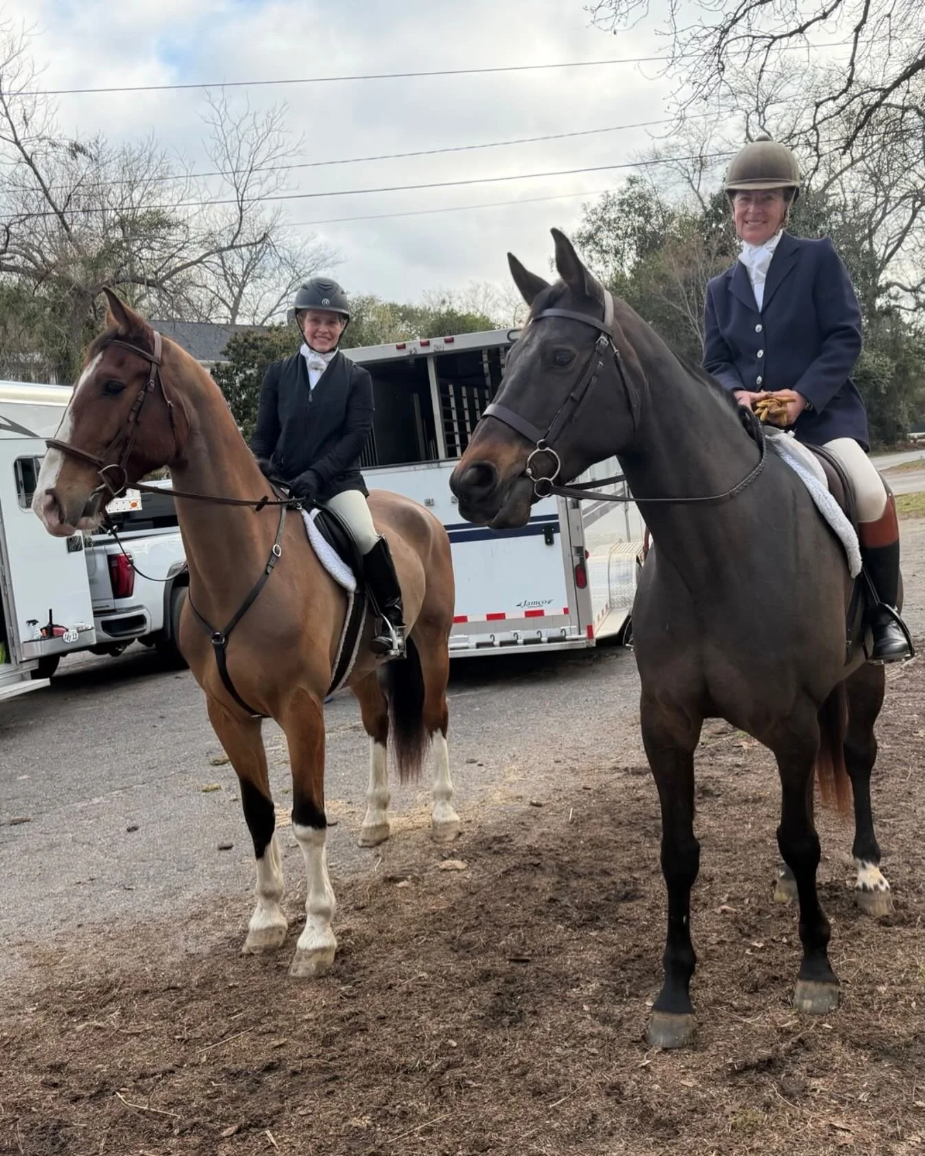 Morning hunt with the @aikenhounds and @sue.levy.71